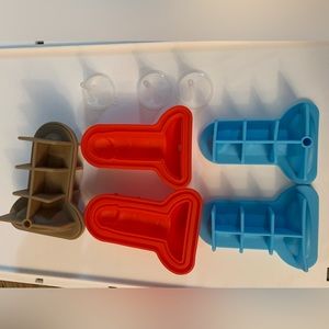 Adult party ice cube molds